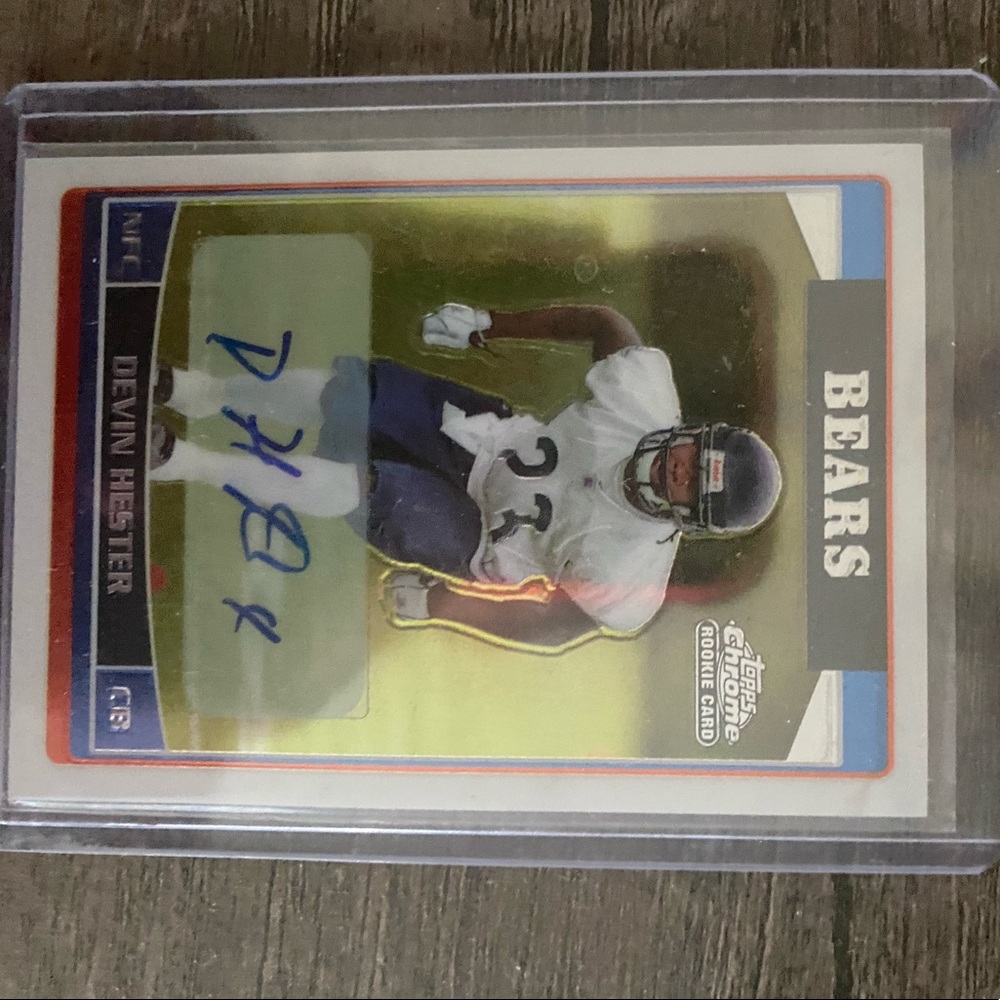 Devin Hester Roomie Autograph Card